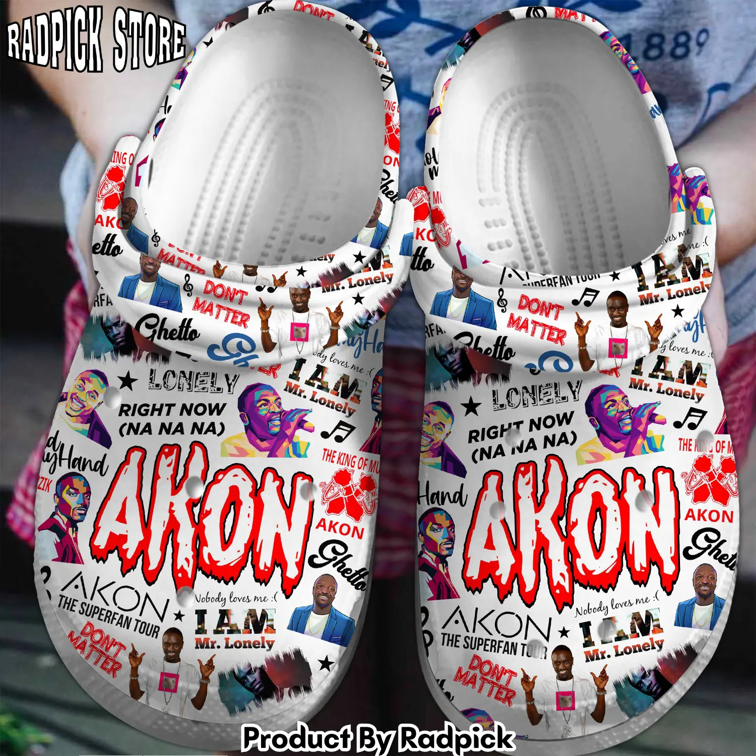 Radpick akon music crocss crocband clogs shoes comfortable for men women and kids footwearelite exclusive rp6528315